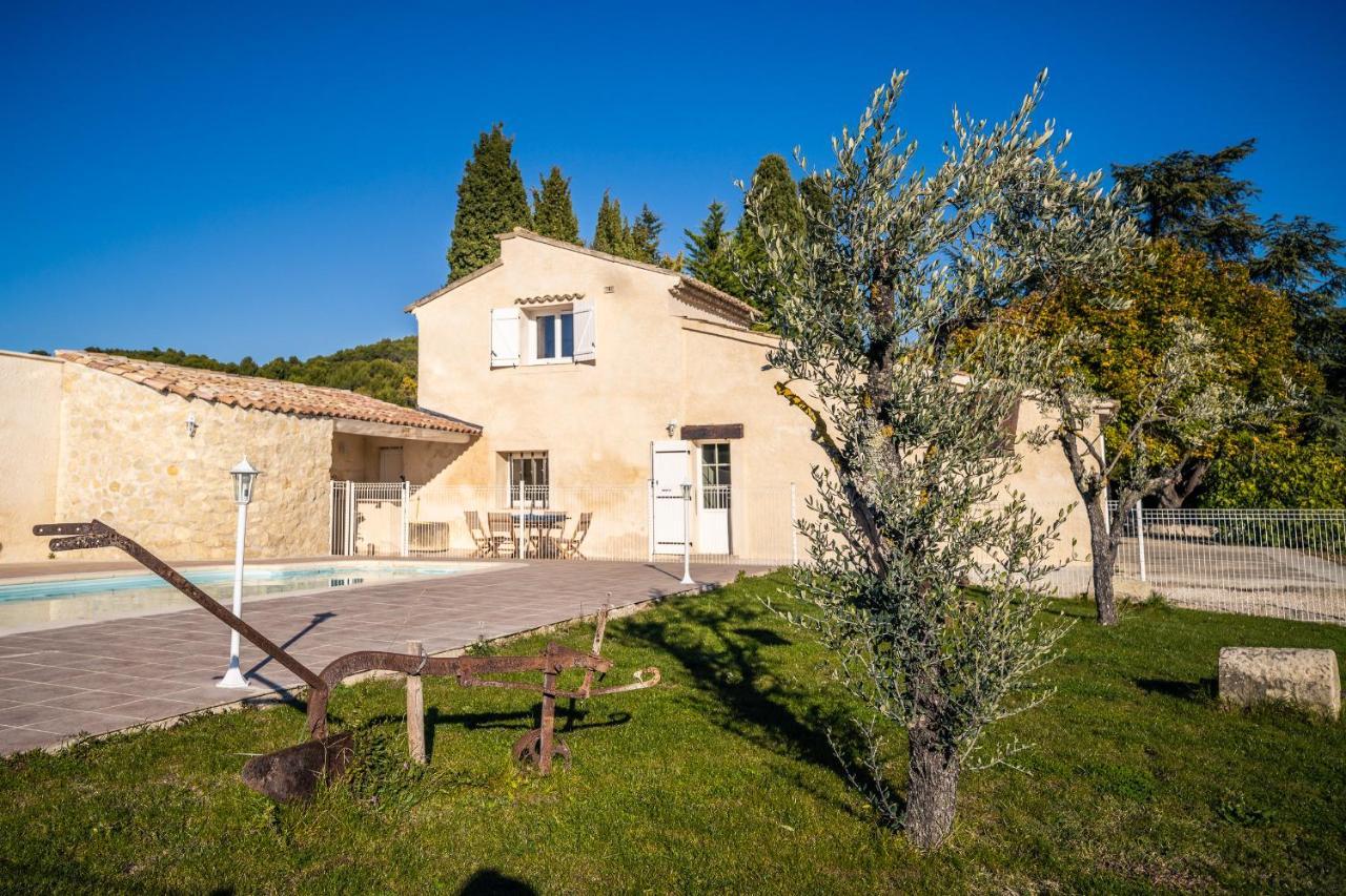 Gite "La Sainte-Croix", Traditional Provencal House For 8 People, Private Swimming-Pool, Air-Conditioner, Beautiful Scenery Vaison-la-Romaine Exterior foto